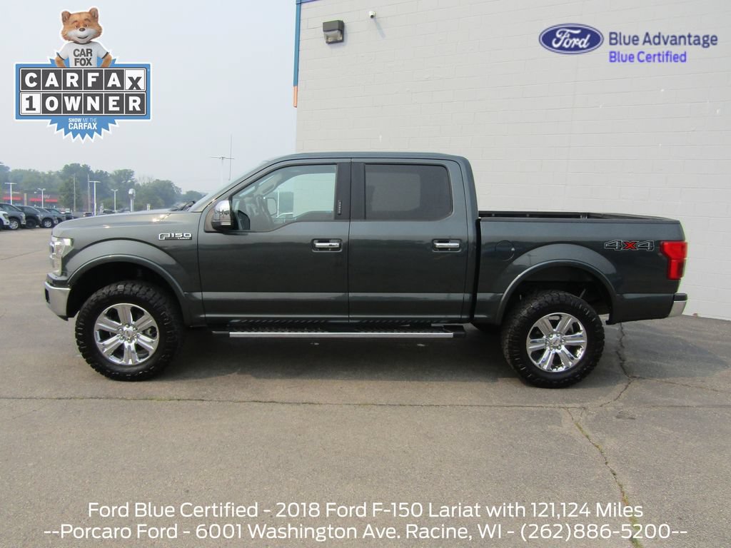Certified 2018 Ford F150 Lariat w/ Equipment Group 502A Luxury AWD/4WD image 2