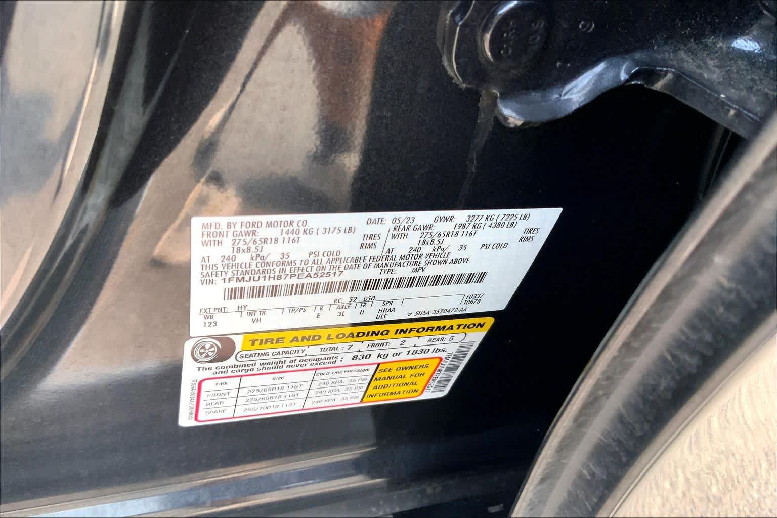 Certified 2023 Ford Expedition XLT RWD image 33
