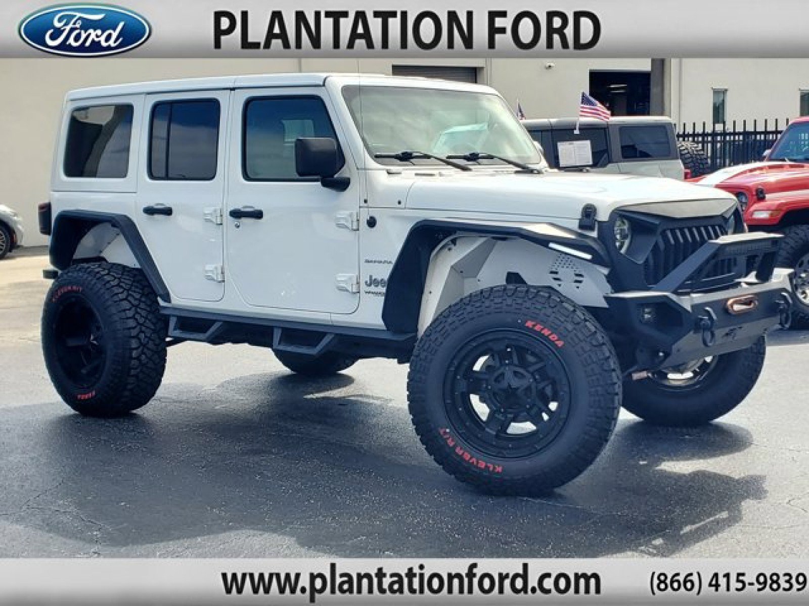 Used 2018 Jeep Wrangler Unlimited Sahara image 1