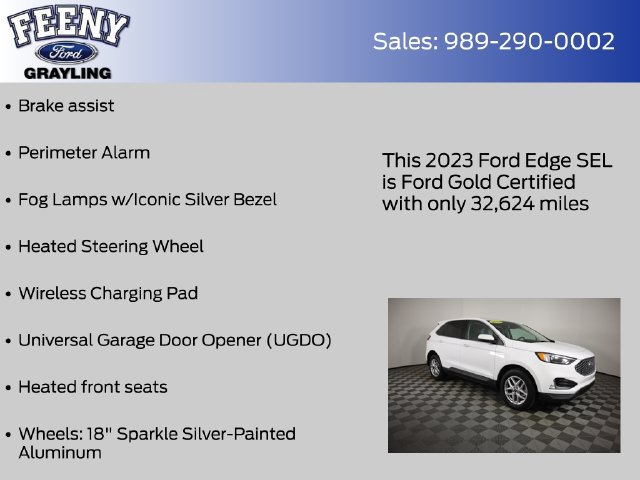 Certified 2023 Ford Edge SEL w/ Convenience Package AWD/4WD image 17