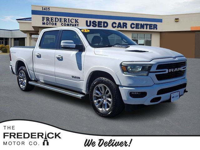 Used 2021 RAM 1500 Laramie AWD/4WD image 1