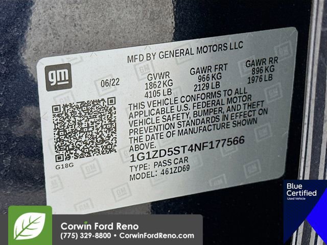 Used 2022 Chevrolet Malibu LT image 36