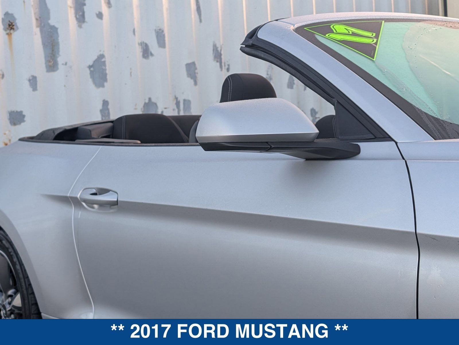 Certified 2017 Ford Mustang Convertible w/ Equipment Group 051A RWD image 10