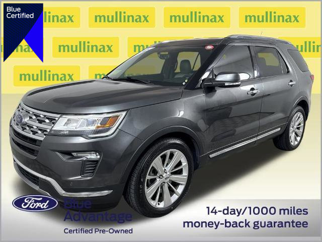 Certified 2019 Ford Explorer Limited w/ Class III Trailer Tow Package