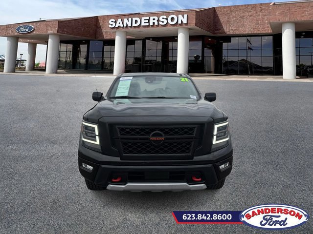 Used 2021 Nissan Titan PRO-4X w/ Off Road Protection Package image 8