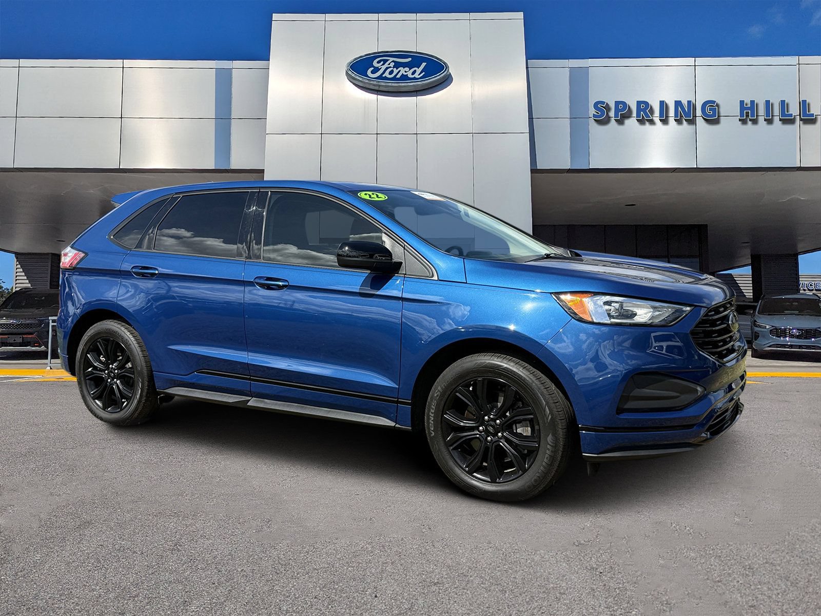 Certified 2022 Ford Edge SE w/ Black Appearance Package AWD/4WD image 1