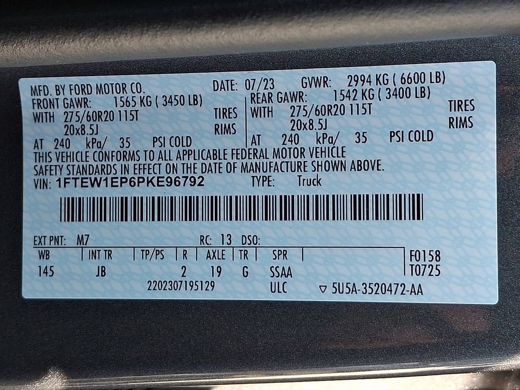 Certified 2023 Ford F150 XL w/ STX Appearance Package AWD/4WD image 29