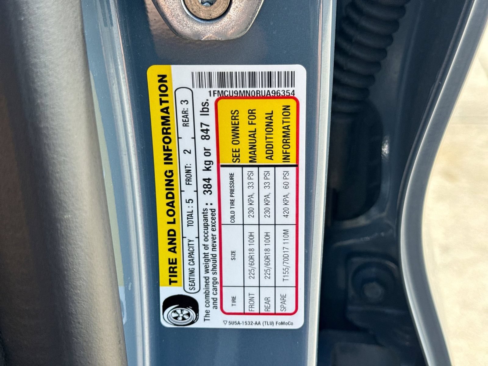 Certified 2024 Ford Escape ST-Line w/ Tech Pack #1 AWD/4WD image 43