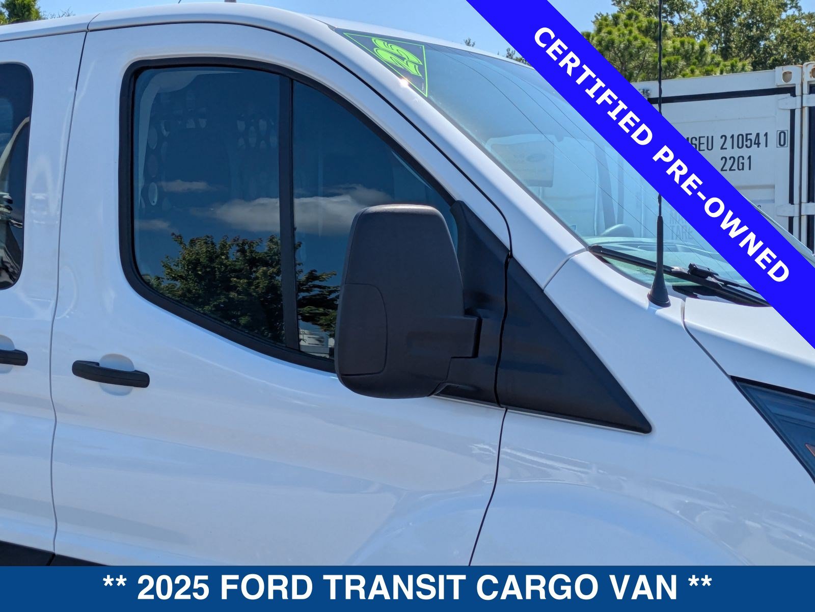 Certified 2025 Ford Transit 250 Low Roof w/ Exterior Upgrade Package RWD image 11