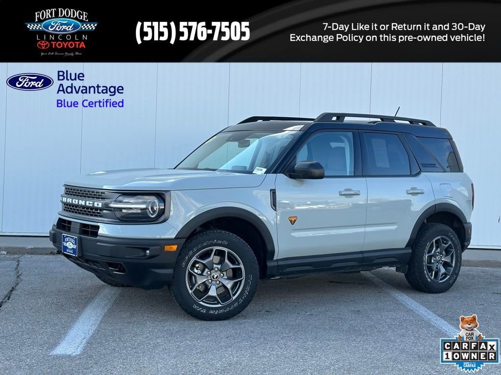 Certified 2023 Ford Bronco Sport Badlands w/ Premium Package image 1