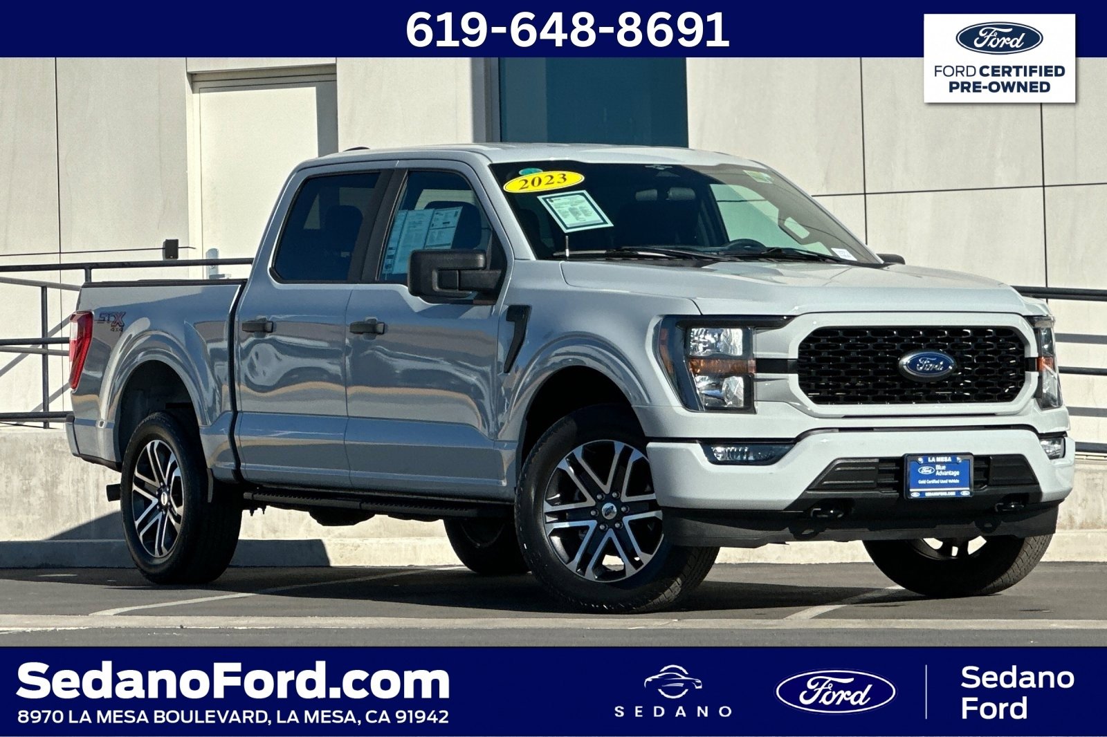 Certified 2023 Ford F150 XL w/ STX Appearance Package