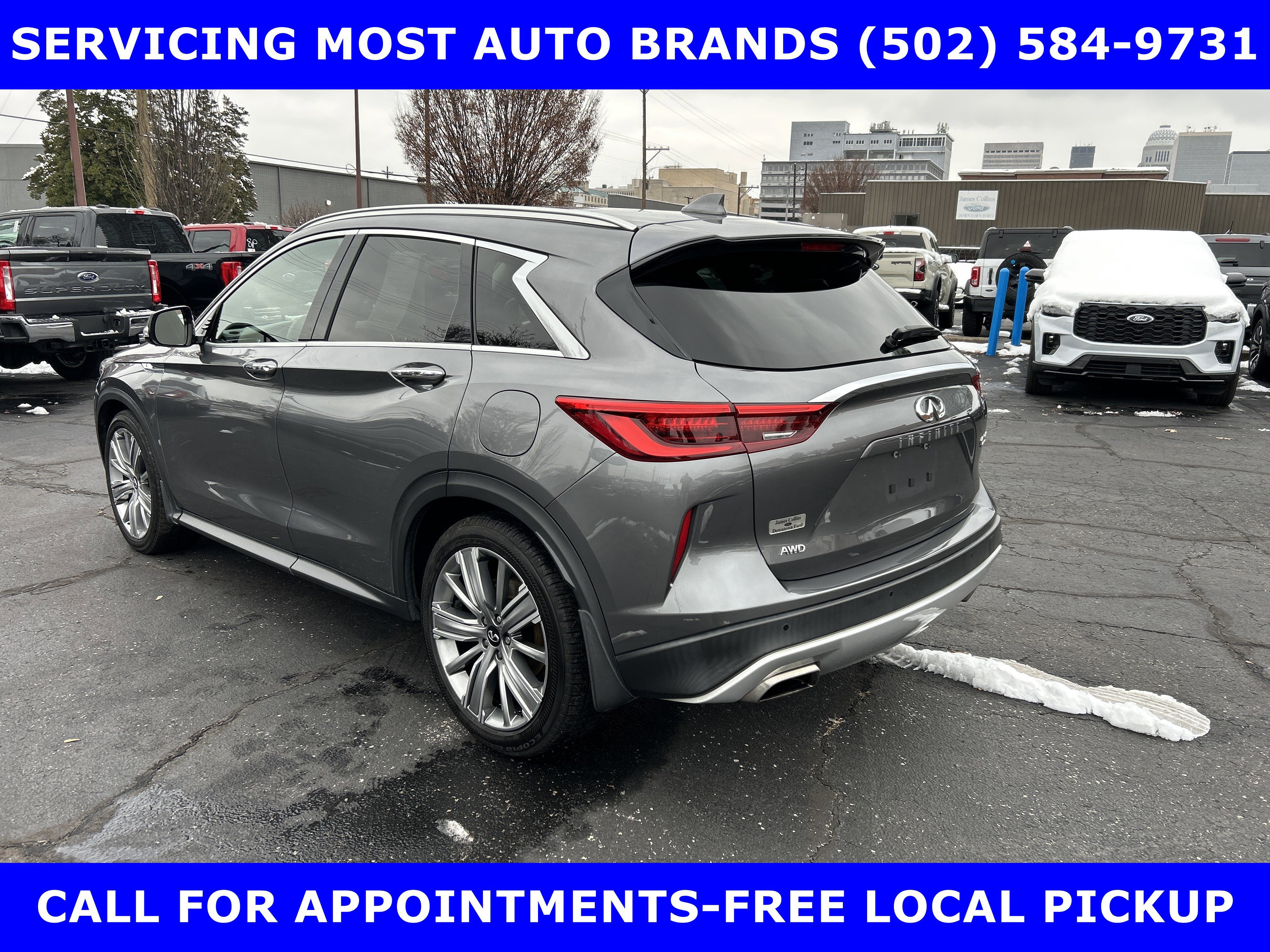 Used 2021 INFINITI QX50 Sensory image 3