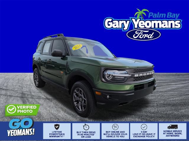 Certified 2024 Ford Bronco Sport Badlands w/ Premium Package