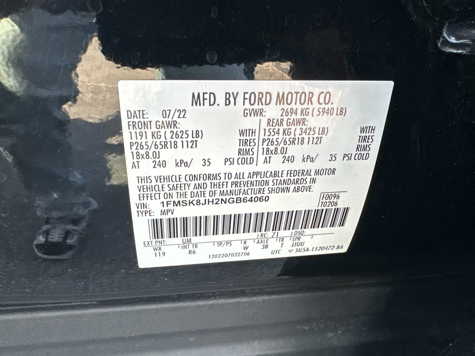 Certified 2022 Ford Explorer Timberline image 31