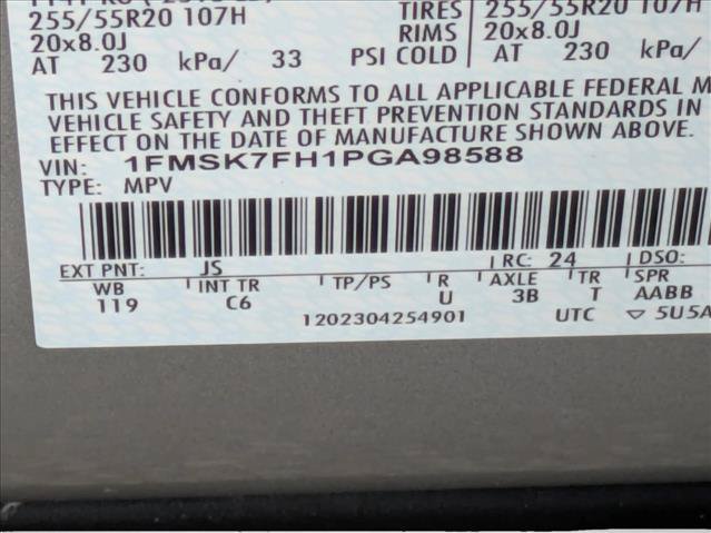 Certified 2023 Ford Explorer Limited w/ Limited Technology Package RWD image 22