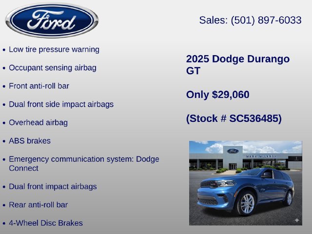 Used 2025 Dodge Durango GT AWD/4WD image 18