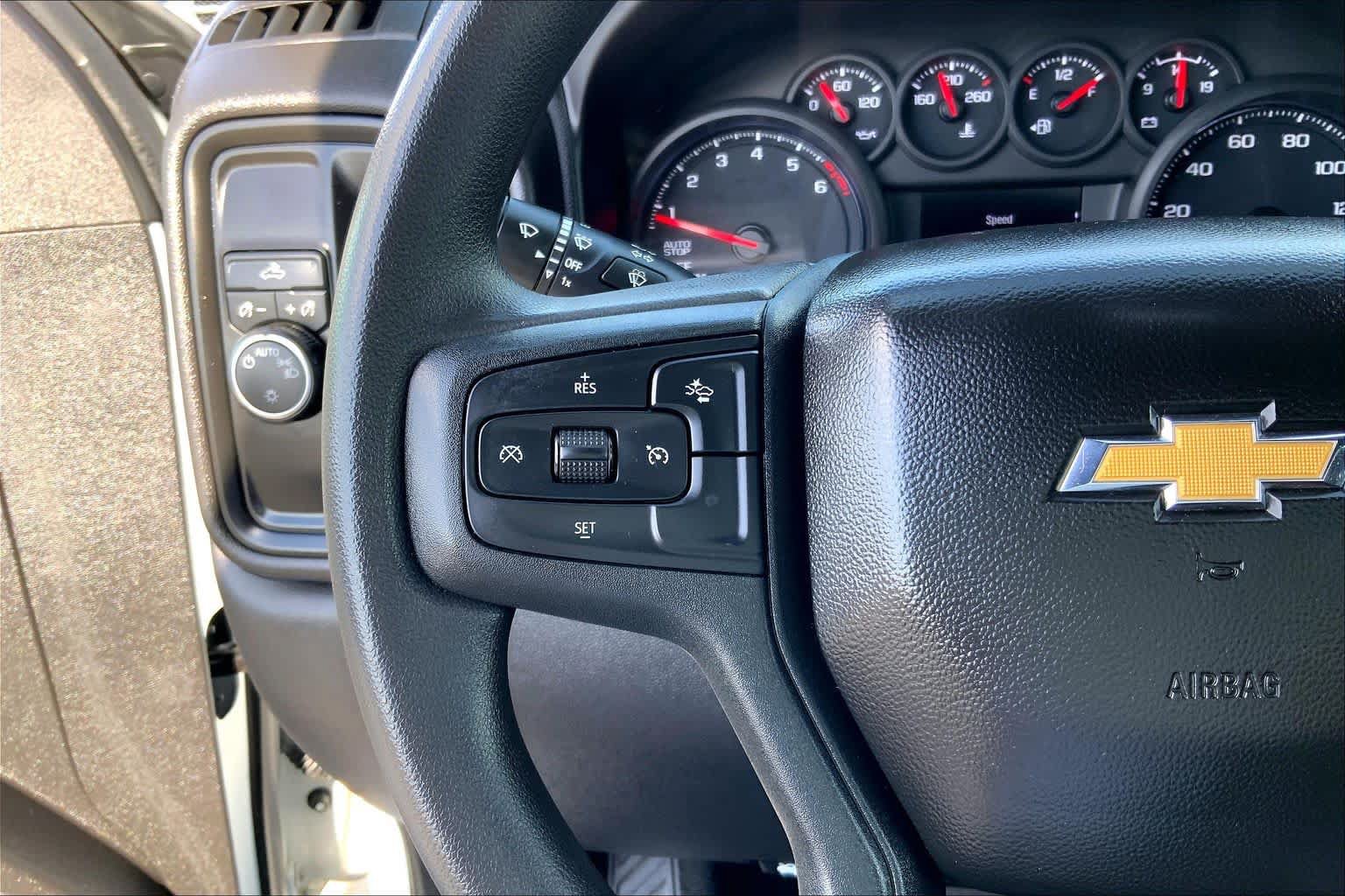 Used 2022 Chevrolet Silverado 1500 Custom w/ LPO, Dark Essentials Package RWD image 20