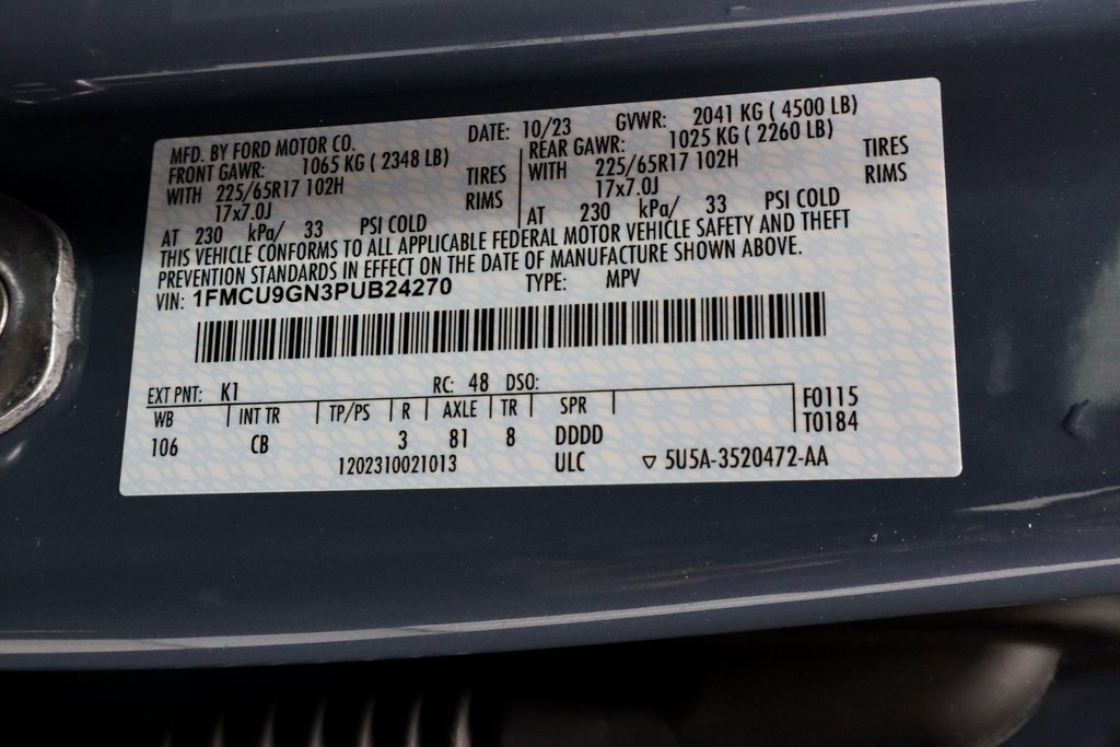 Certified 2023 Ford Escape Active image 33