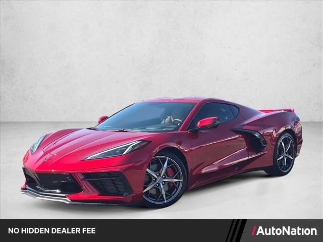 Used 2021 Chevrolet Corvette Stingray Preferred Cpe w/ Z51 Performance Package RWD image 1