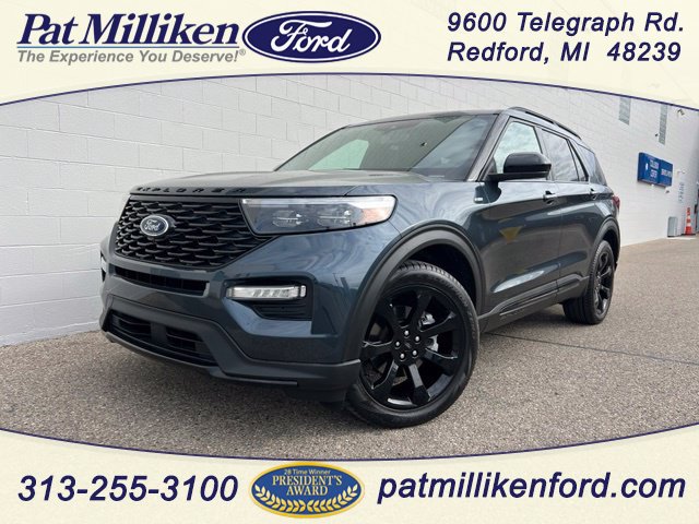 Certified 2024 Ford Explorer ST-Line w/ Class IV Trailer Tow Package