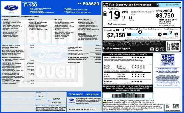 Certified 2023 Ford F150 XLT w/ Equipment Group 302A High image 8
