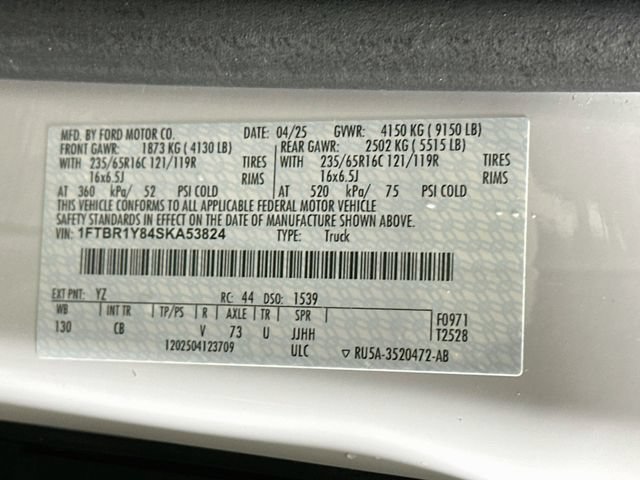 Certified 2025 Ford Transit 250 Low Roof w/ Exterior Upgrade Package RWD image 31
