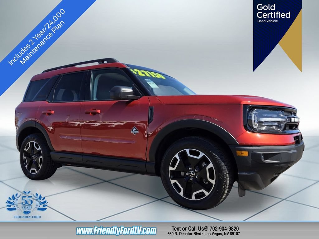 Certified 2023 Ford Bronco Sport Outer Banks w/ Tech Package AWD/4WD image 1