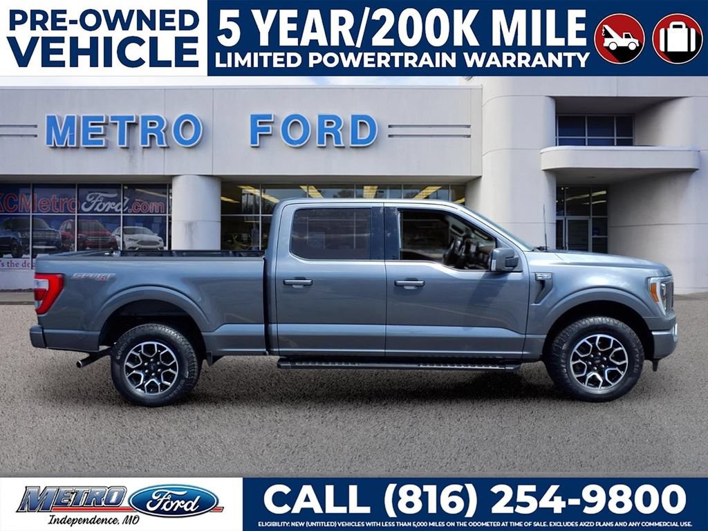 Certified 2022 Ford F150 Lariat w/ Equipment Group 502A High AWD/4WD image 2