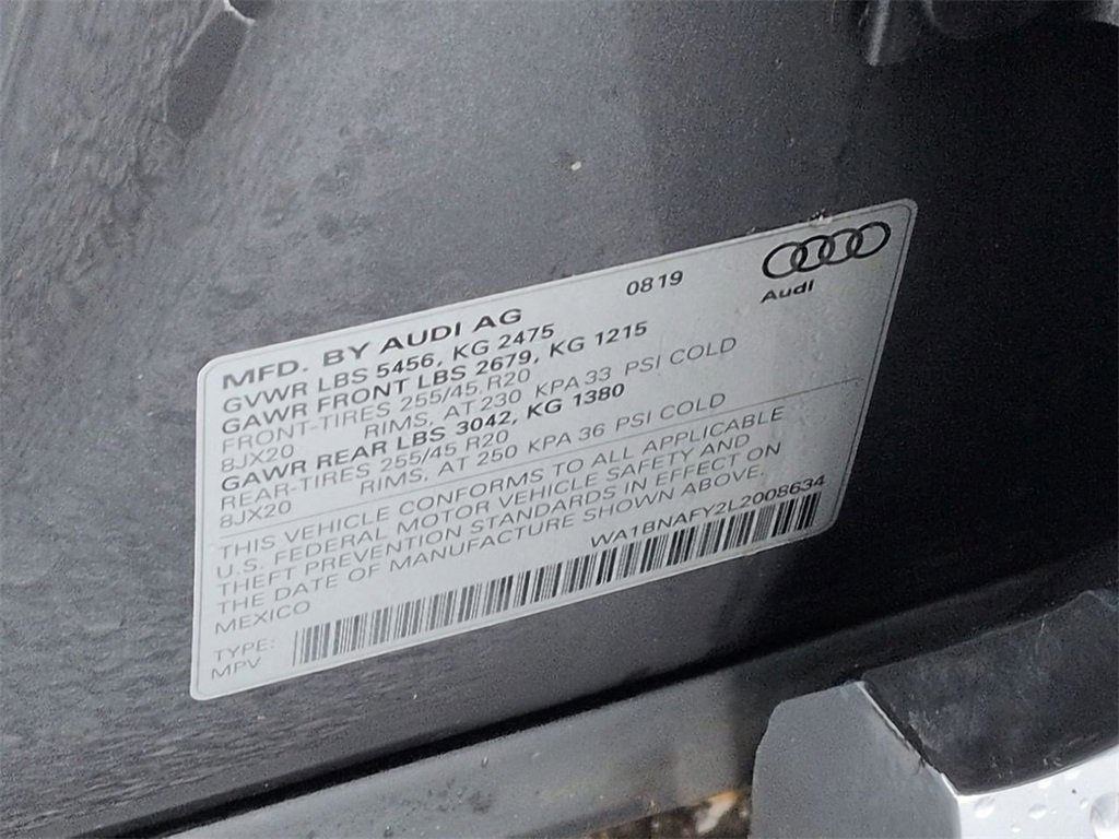 Used 2020 Audi Q5 2.0T Premium Plus w/ Premium Plus Package image 36