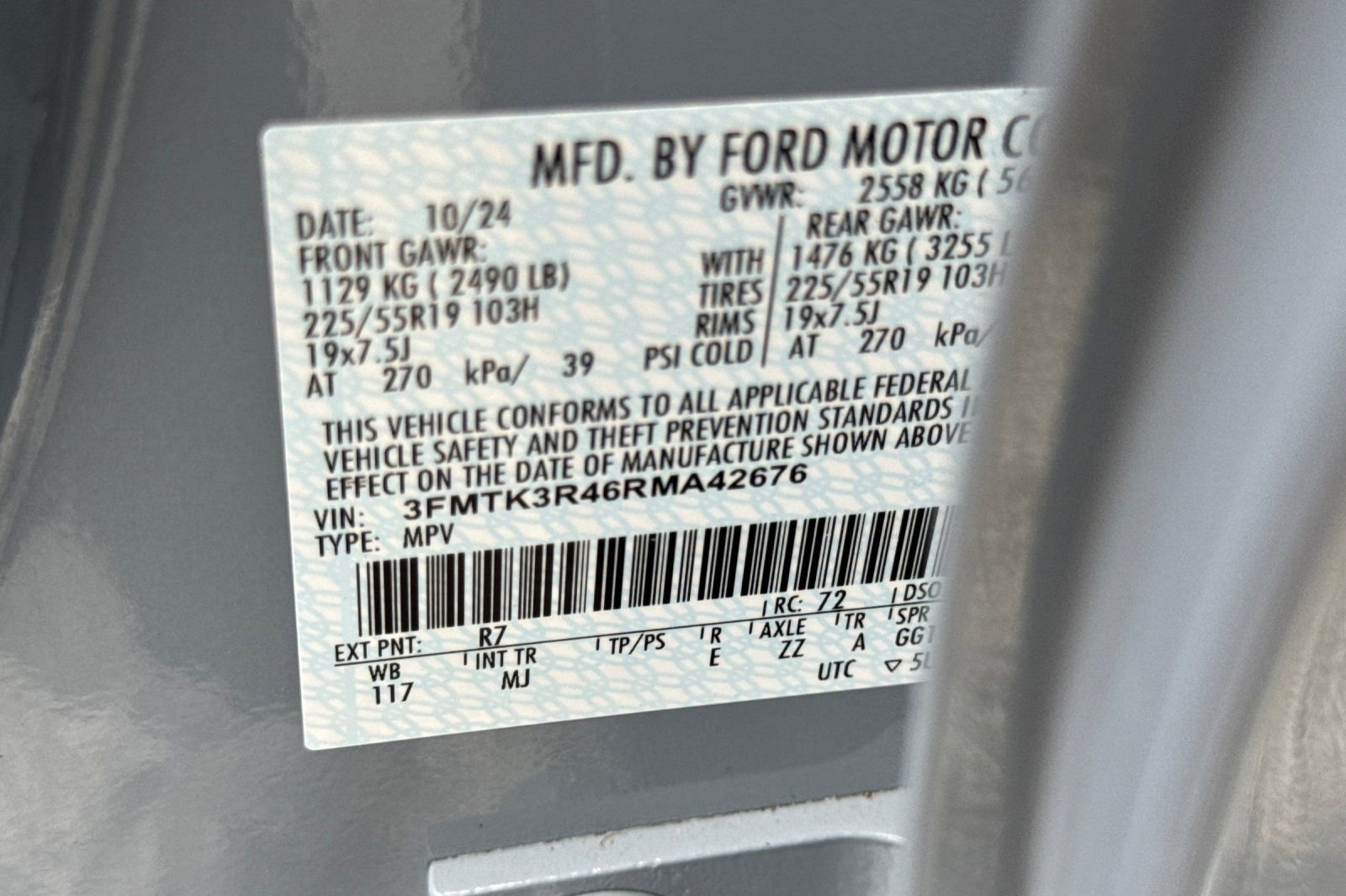 Certified 2024 Ford Mustang Mach-E Premium RWD image 30