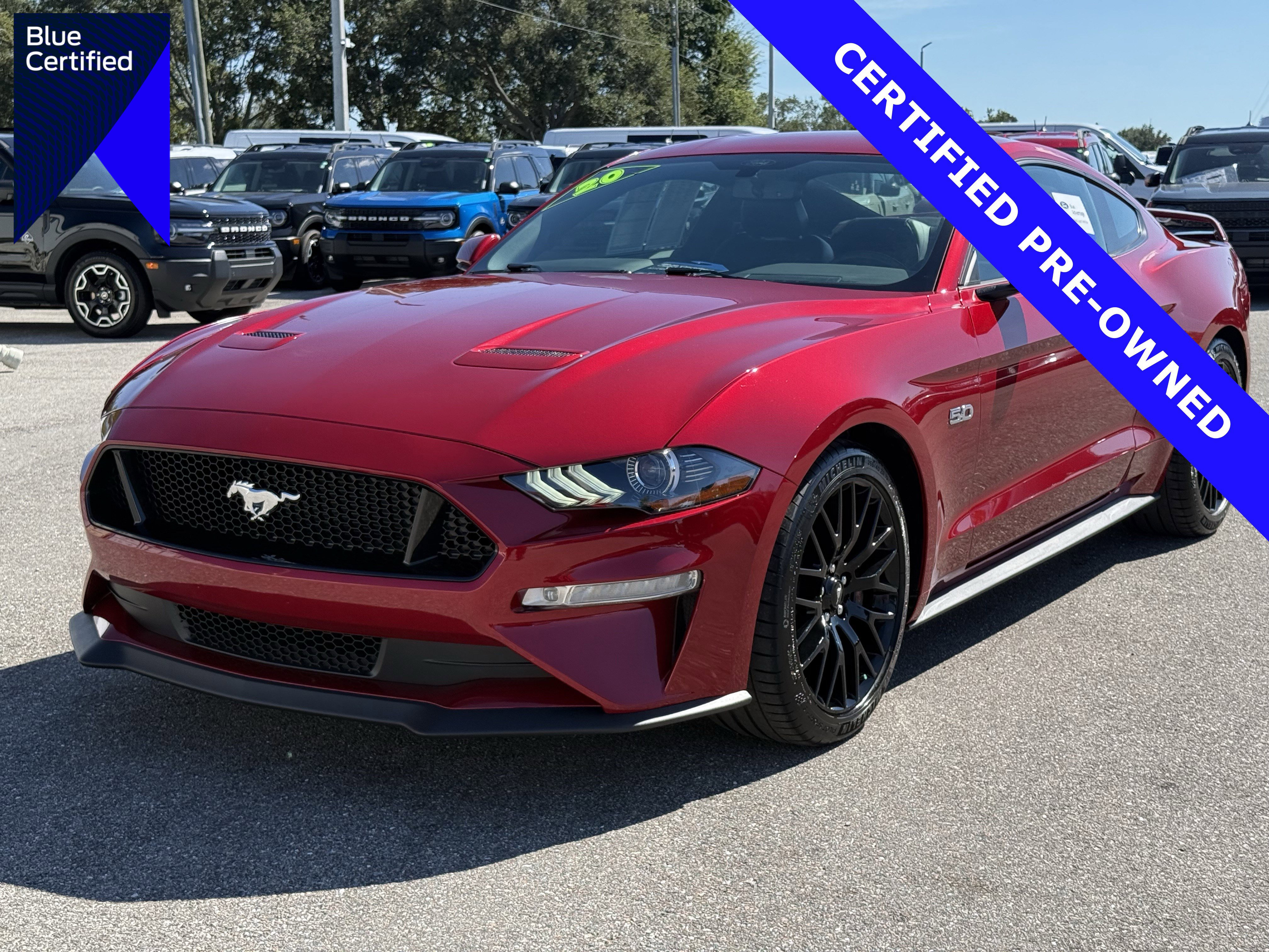 Certified 2020 Ford Mustang GT Premium w/ GT Performance Package image 1