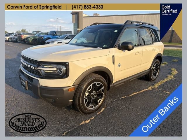 Certified 2025 Ford Bronco Sport Outer Banks w/ Outer Banks Tech Package+
