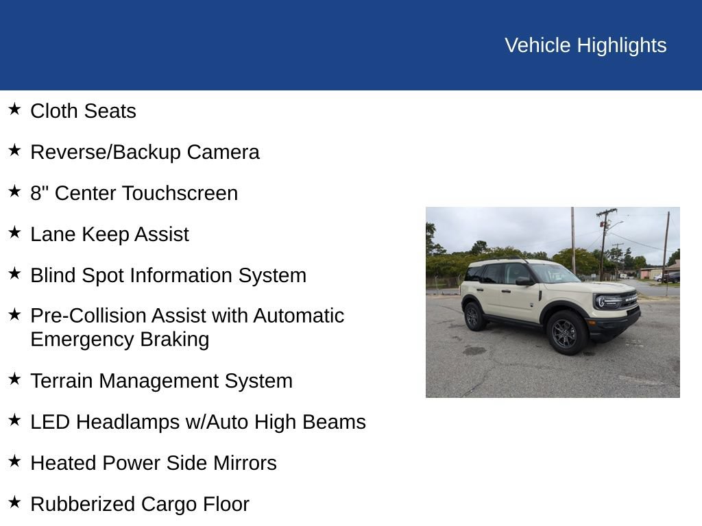 Certified 2024 Ford Bronco Sport Big Bend AWD/4WD image 30