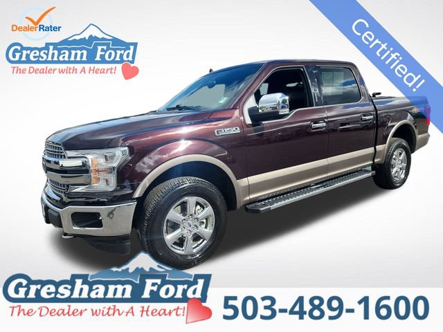 Certified 2018 Ford F150 Lariat w/ Equipment Group 502A Luxury AWD/4WD image 1
