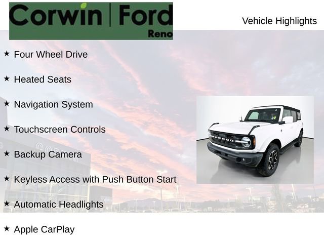 Certified 2022 Ford Bronco Outer Banks video 2