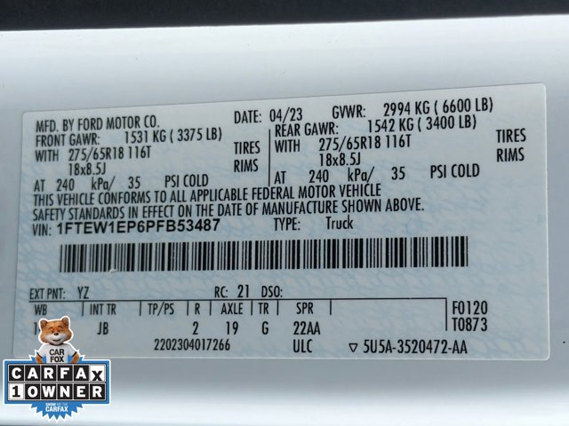 Certified 2023 Ford F150 XL w/ STX Appearance Package AWD/4WD image 44