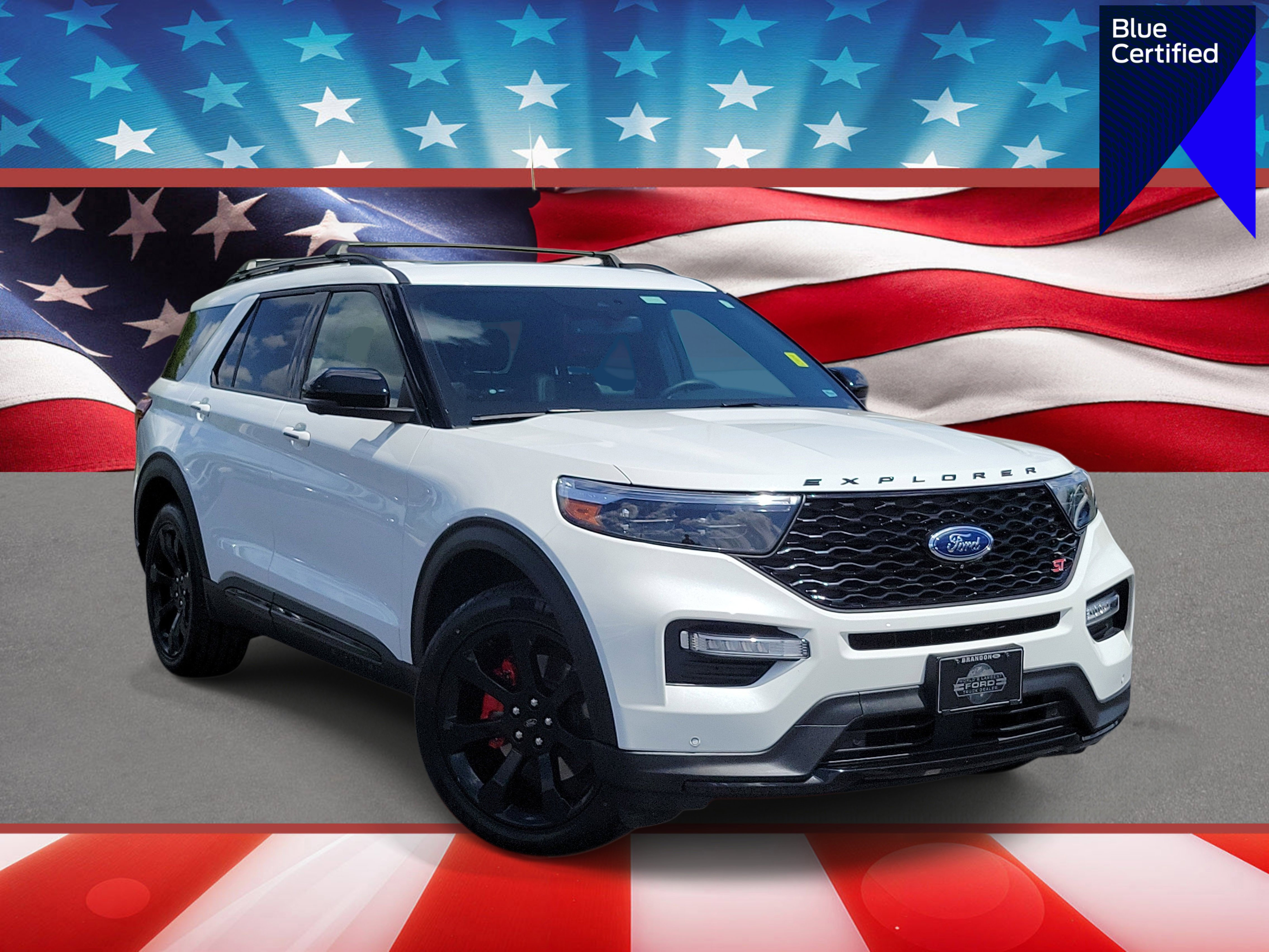 Certified 2022 Ford Explorer ST w/ Equipment Group 401A image 1