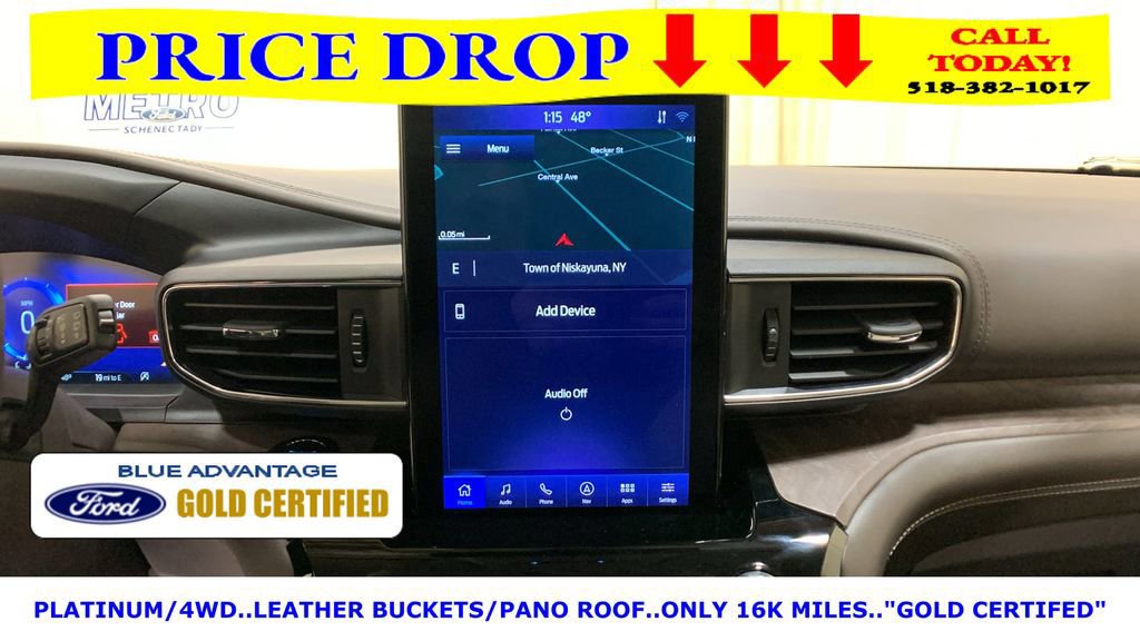 Certified 2023 Ford Explorer Platinum w/ Technology Package image 46