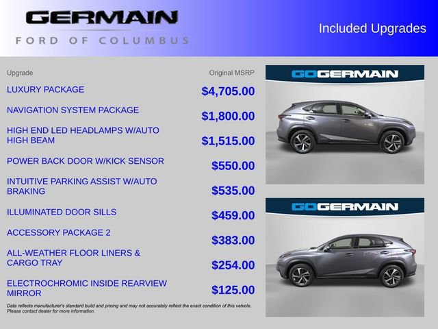 Used 2018 Lexus NX 300h AWD w/ Luxury Package image 39