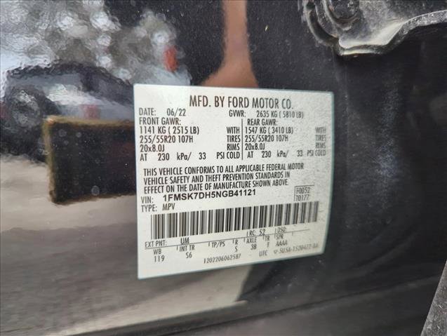 Certified 2022 Ford Explorer XLT w/ Equipment Group 202A RWD image 30