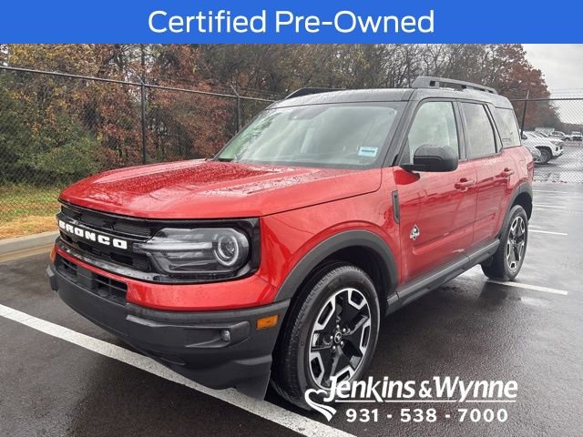 Certified 2024 Ford Bronco Sport Outer Banks w/ Tech Package