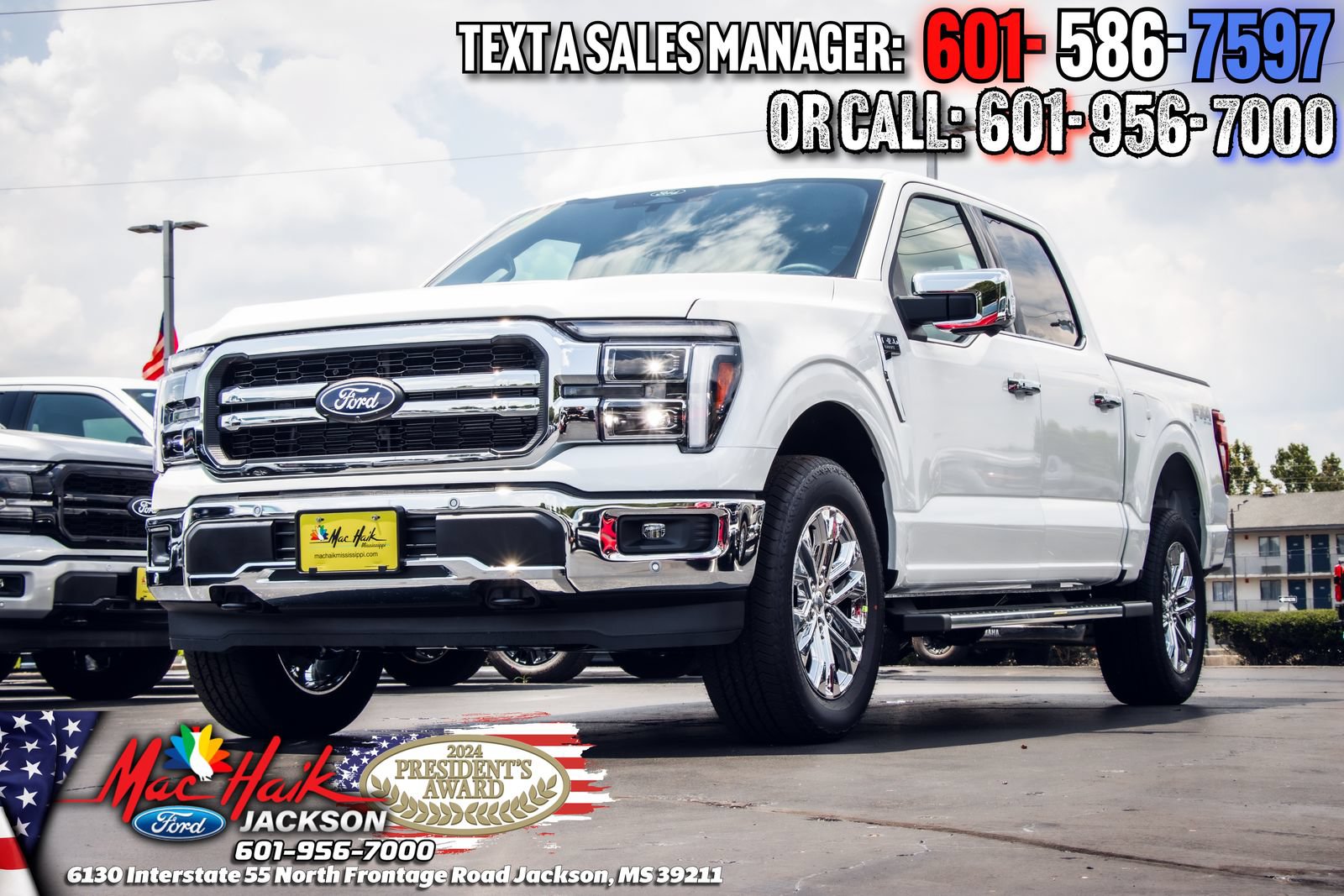 Certified 2025 Ford F150 Lariat w/ Equipment Group 501A Mid AWD/4WD image 2