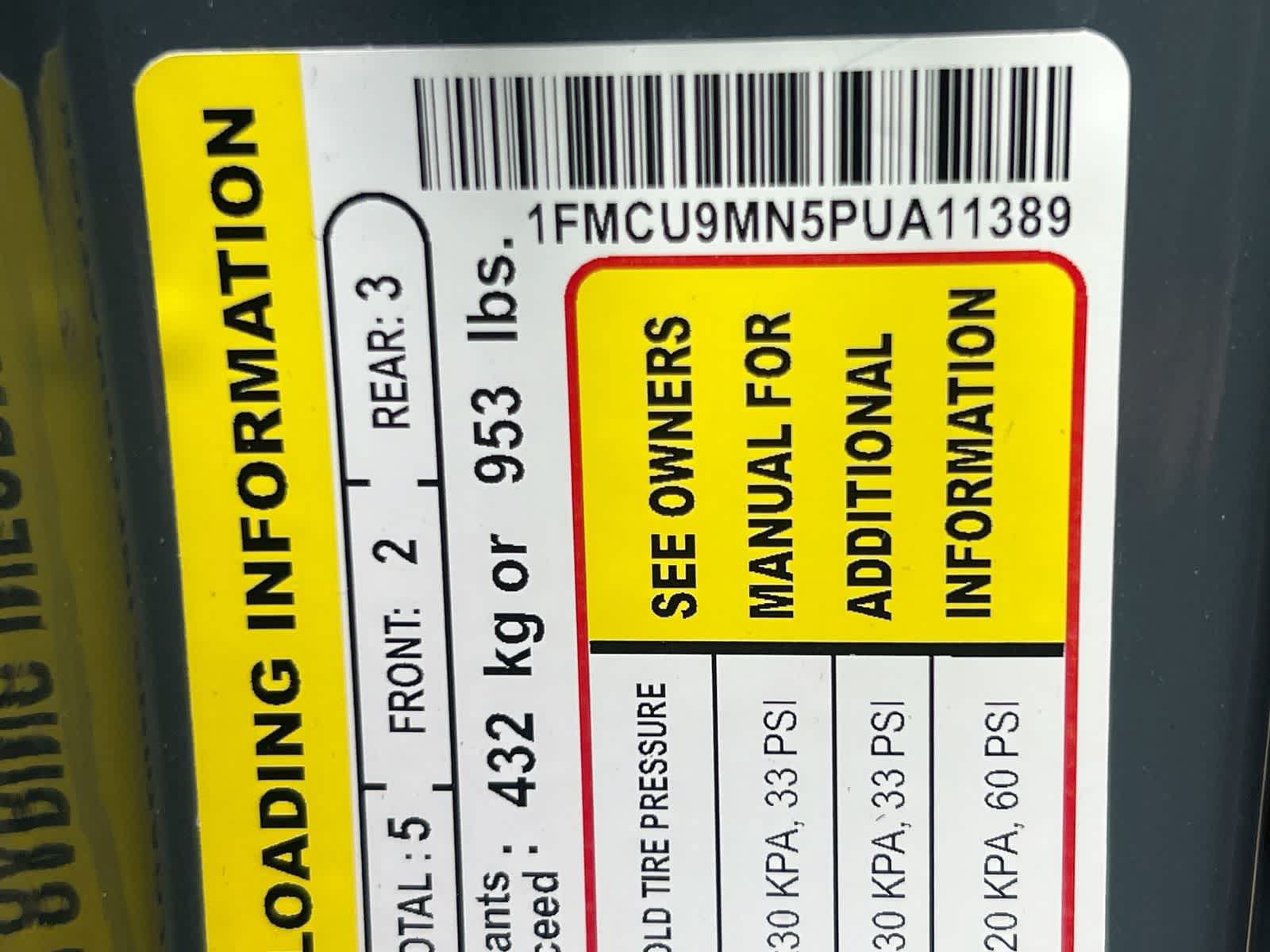 Certified 2023 Ford Escape ST-Line w/ Tech Pack #1 AWD/4WD image 36