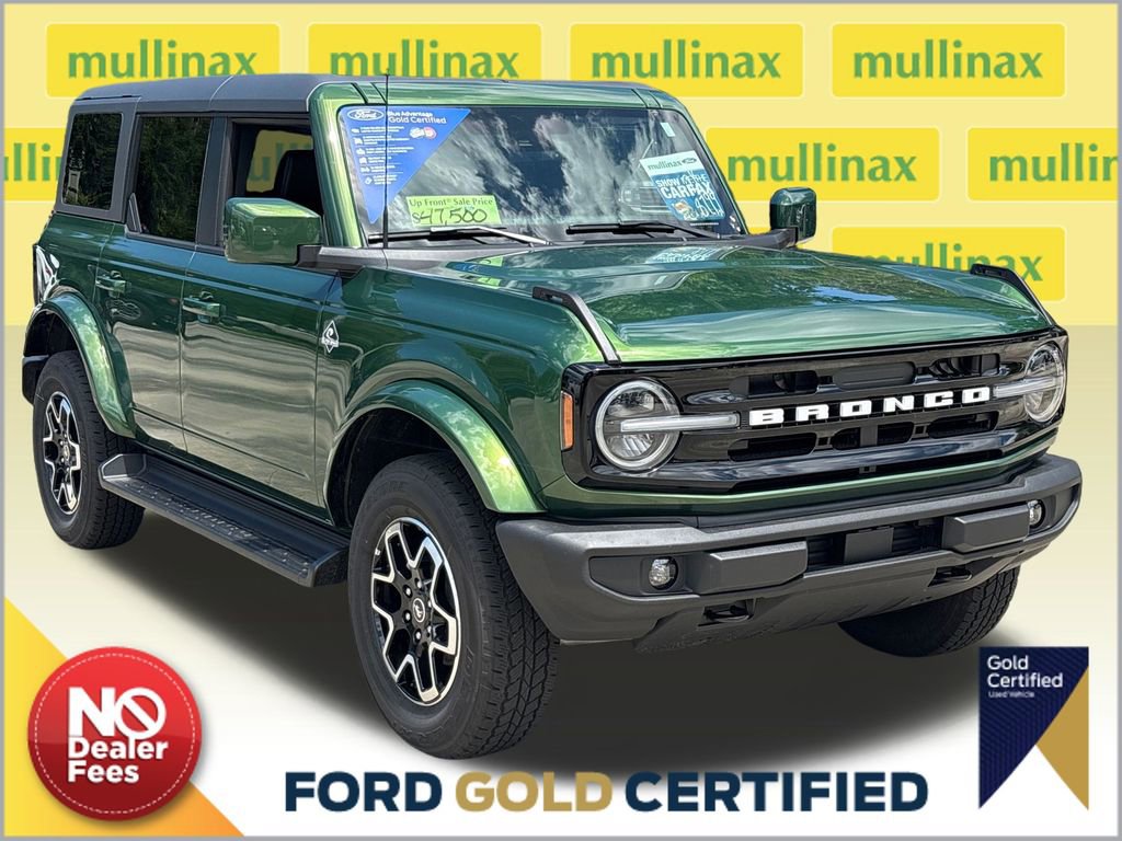 Certified 2025 Ford Bronco Outer Banks
