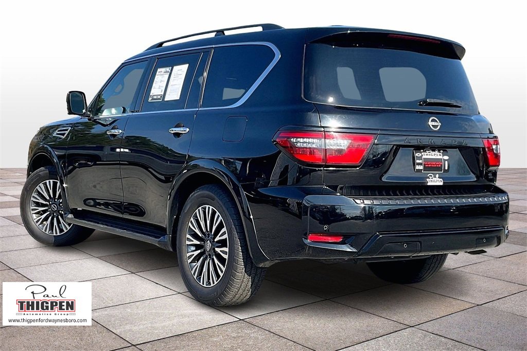 Used 2023 Nissan Armada SL w/ Midnight Edition Package image 2