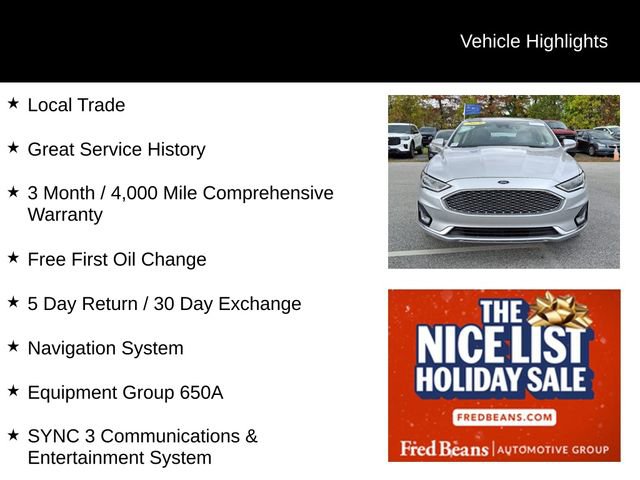 Certified 2019 Ford Fusion Titanium video 3