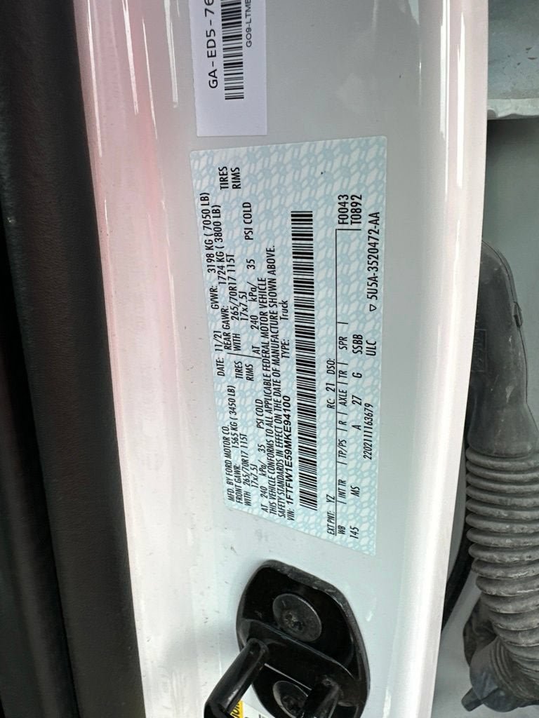 Certified 2021 Ford F150 XLT AWD/4WD image 14
