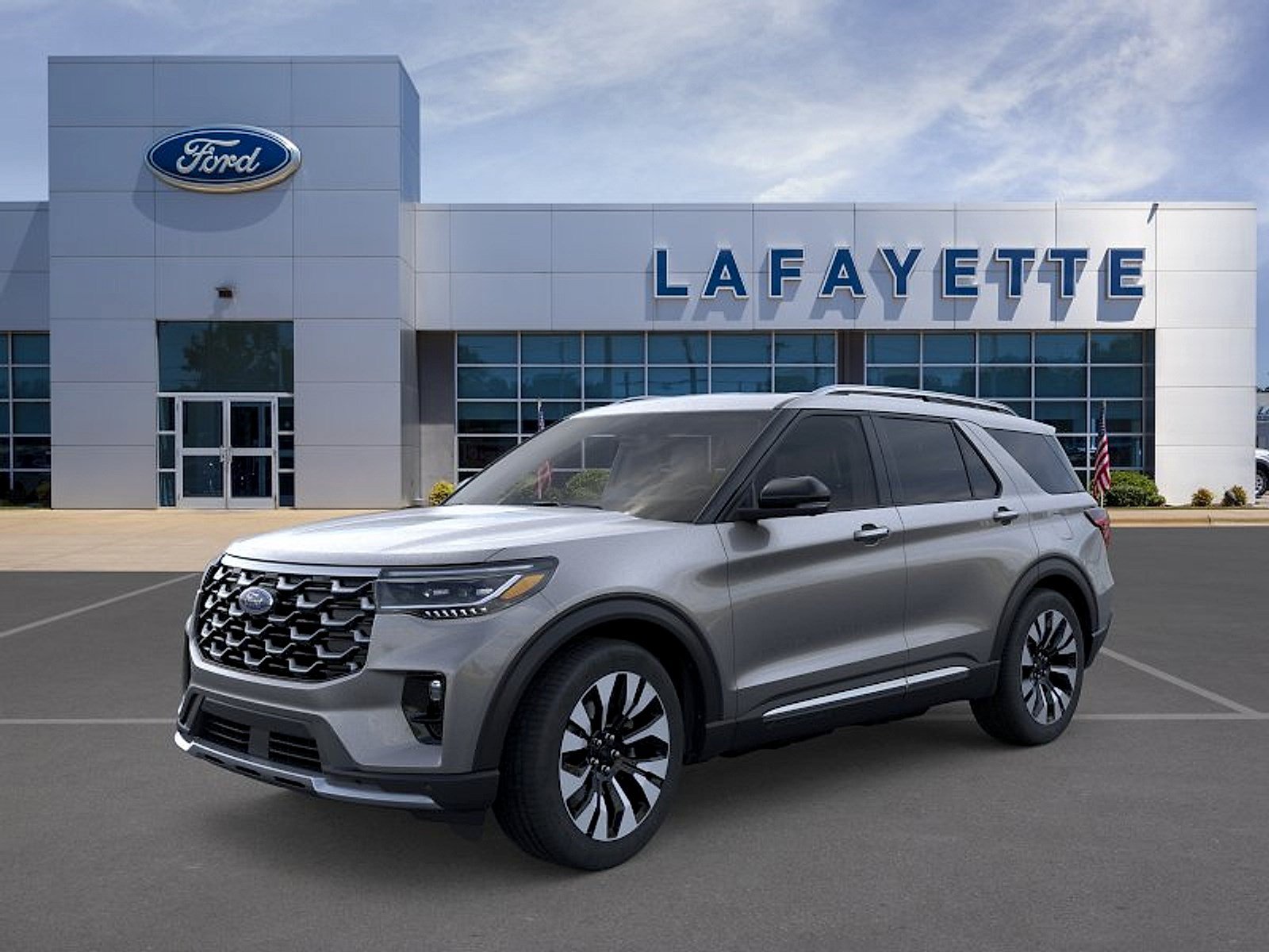 Certified 2026 Ford Explorer Platinum w/ LUX Leather Package