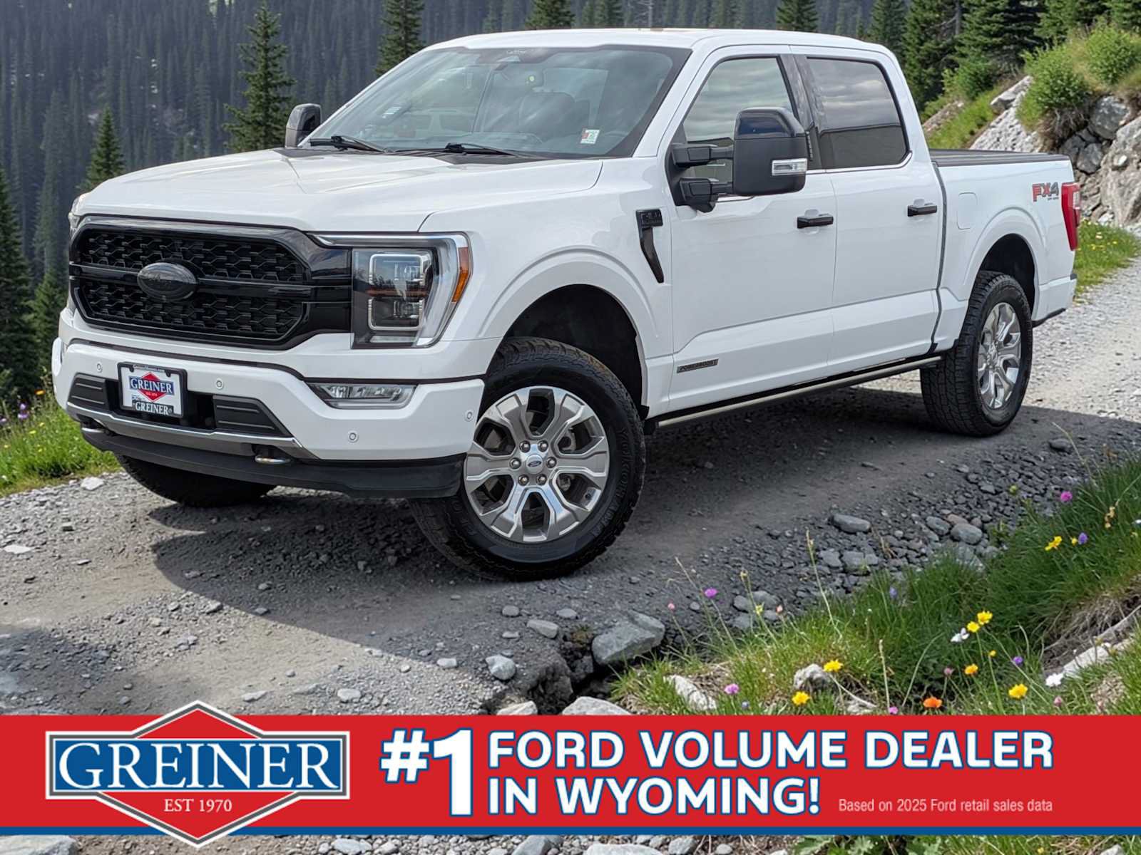 Certified 2022 Ford F150 Platinum w/ Max Trailer Tow Package AWD/4WD image 1