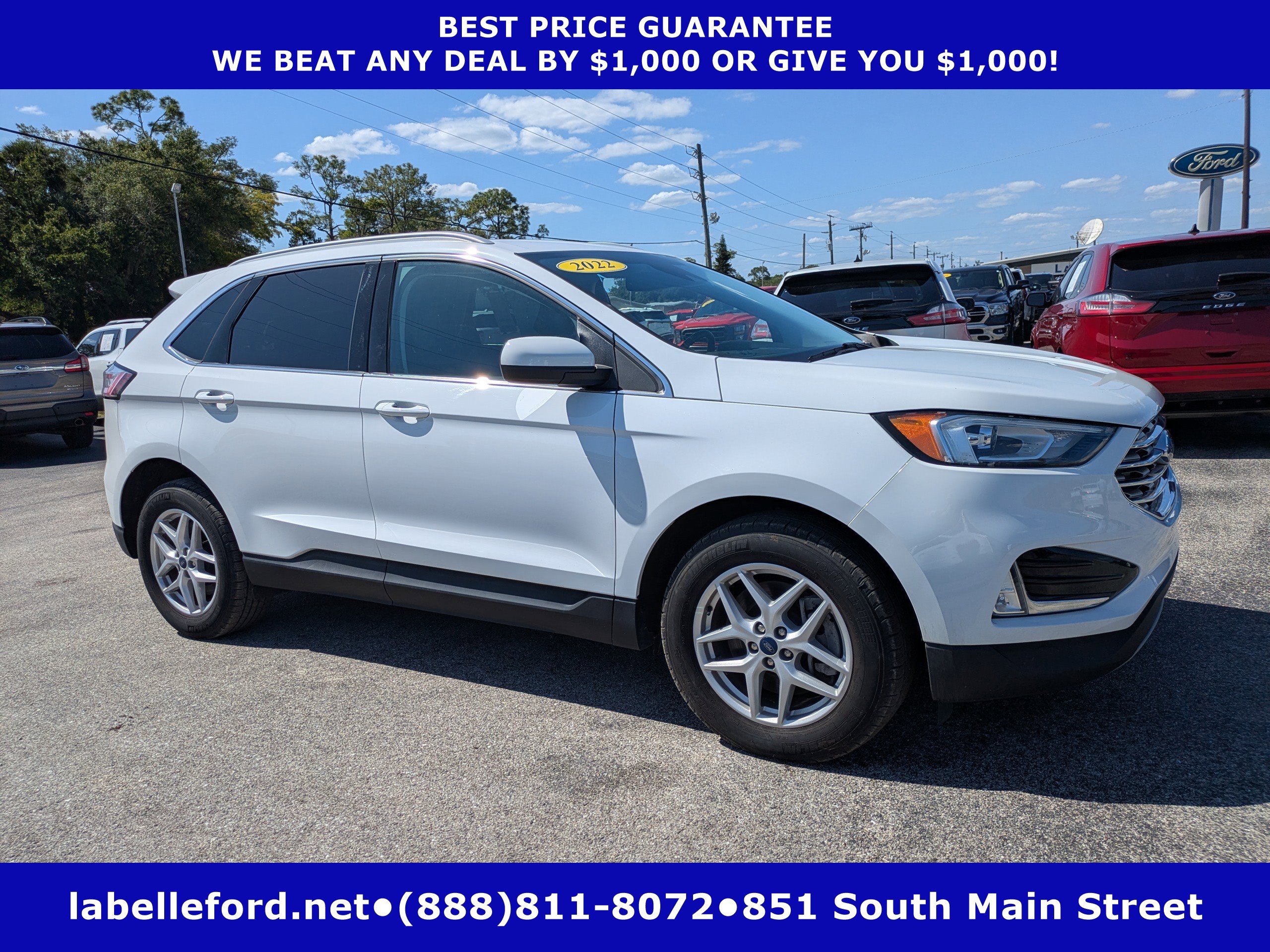 Certified 2022 Ford Edge SEL w/ Convenience Package AWD/4WD image 1